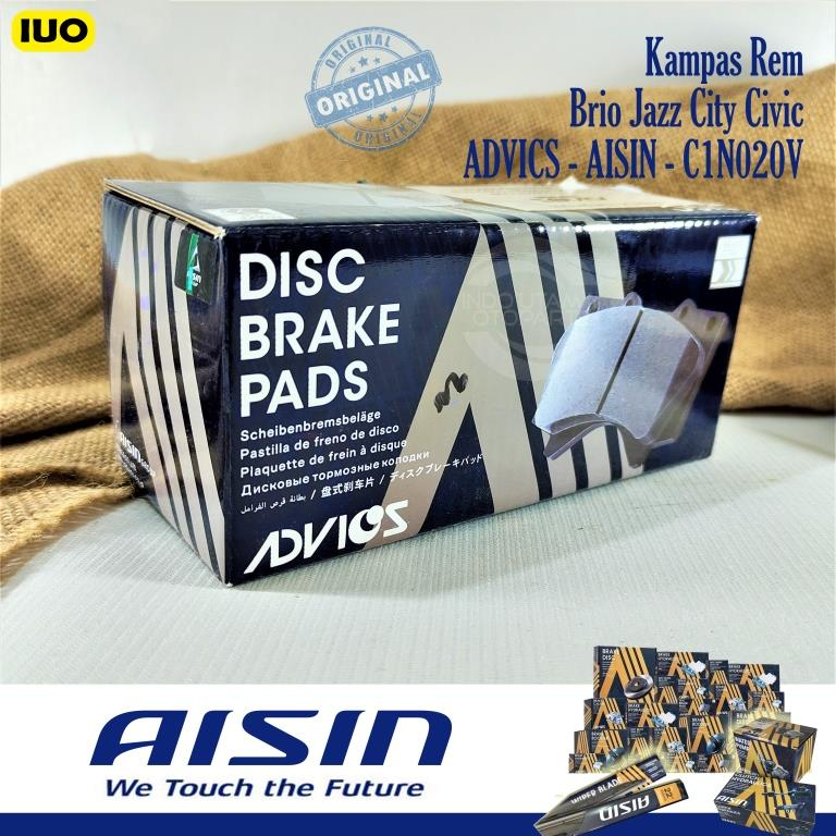 Brake Pad AISIN Brio Jazz City Civic Kampas Rem ADVICS C1N020T