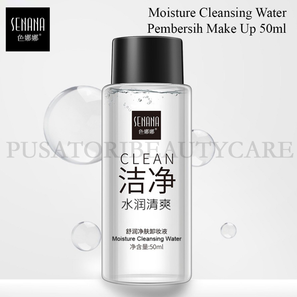 SENANA Moisture Cleansing Water Pembersih Make Up 50ml