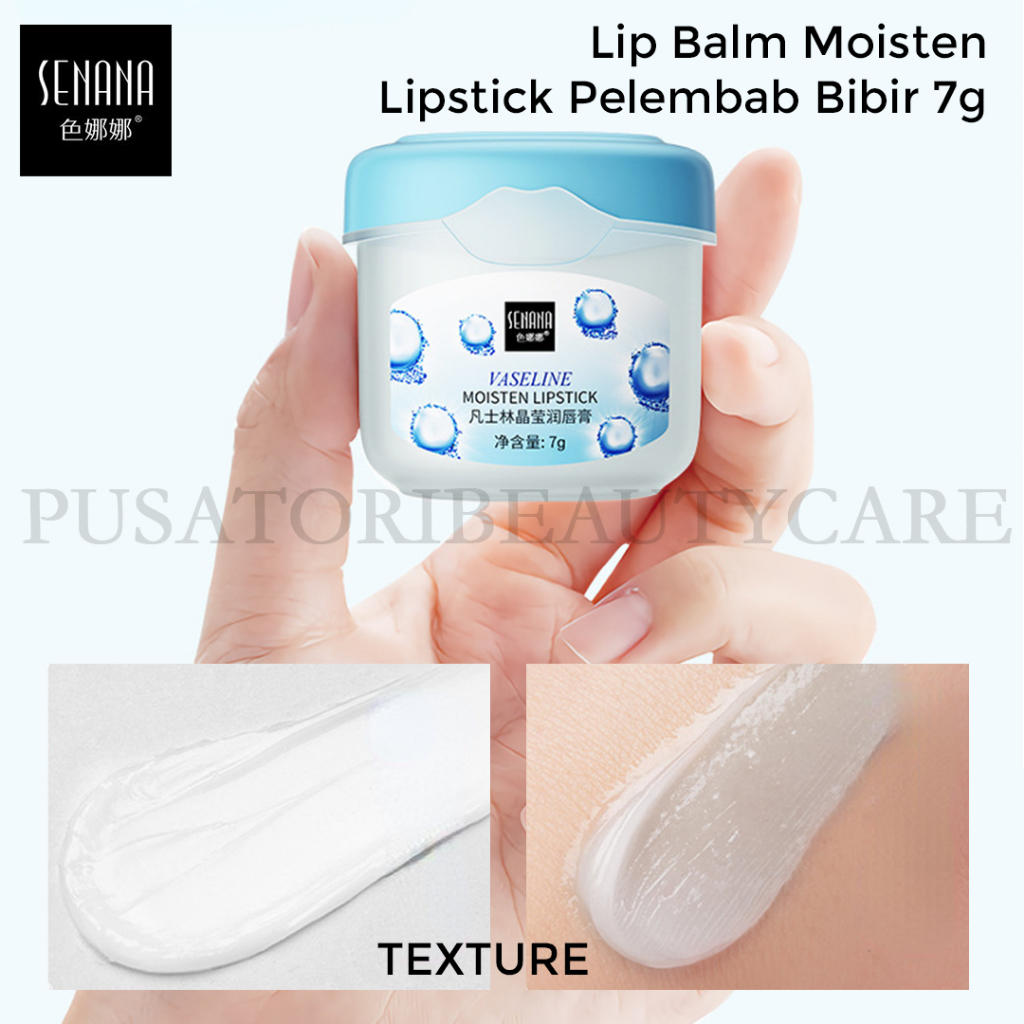 SENANA Lip Balm Moisten Lipstick Pelembab Bibir 7g