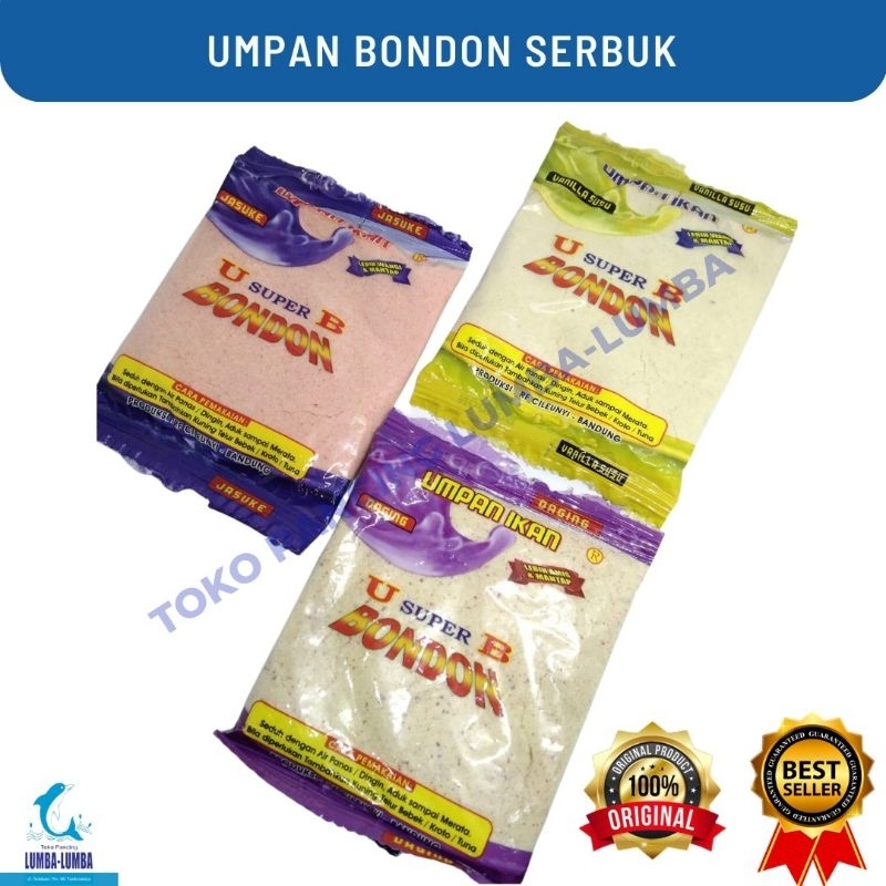 UMPAN BONDON SERBUK / UMPAN IKAN / UMPAN IKAN MAS / BONDON