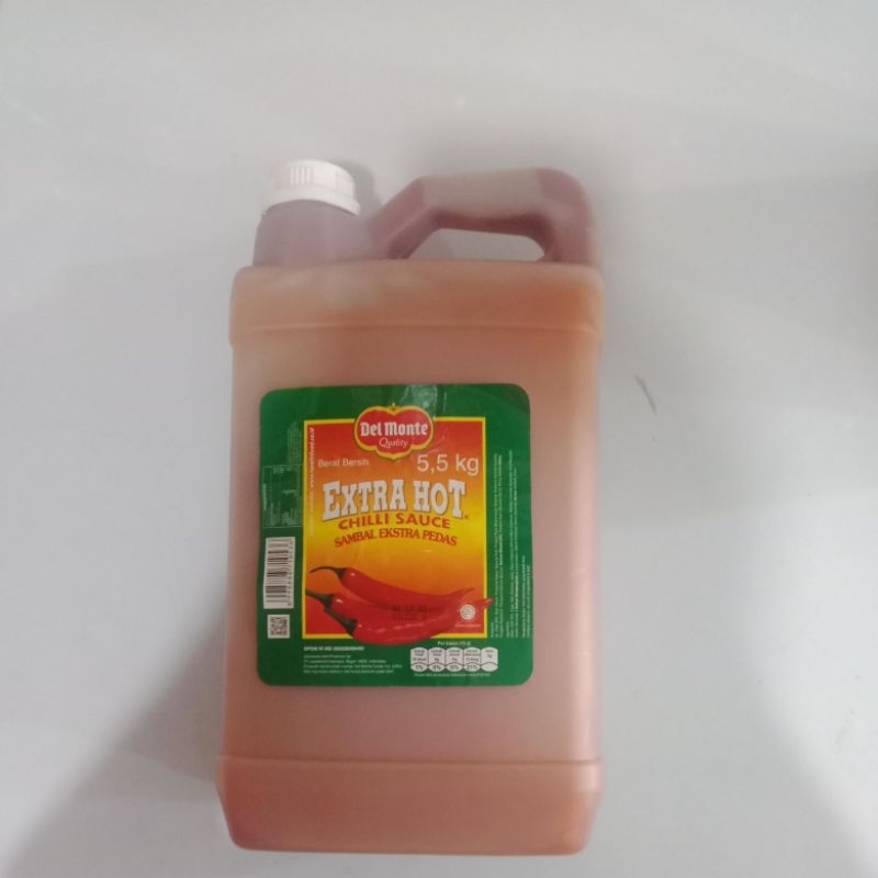 

Delmonte saus sambal extra hot jeligen 5,5kg
