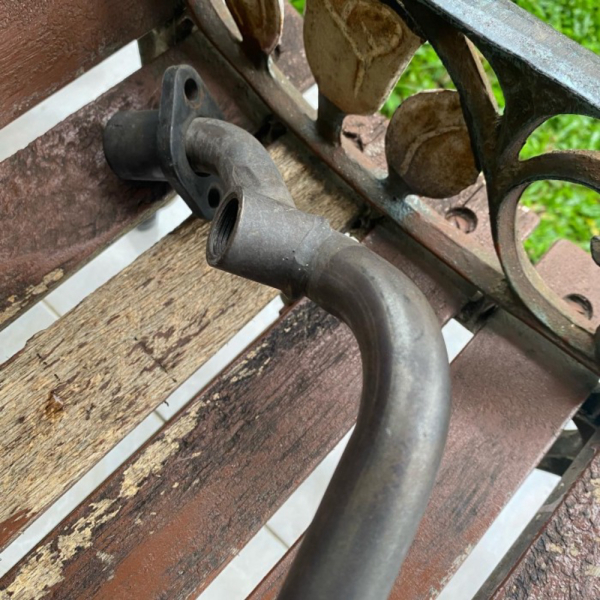 {Bekas} Knalpot Standar Vespa Matic I-Get Murah