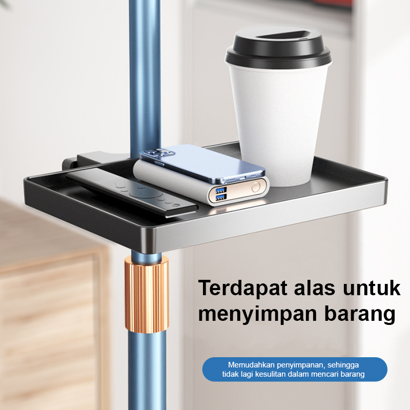 TRIPOD PROYEKTOR | STANDING TRIPOD L26 BIRU Adjustable 360 Derajat Universal | BRACKET TIANG PROYEKTOR