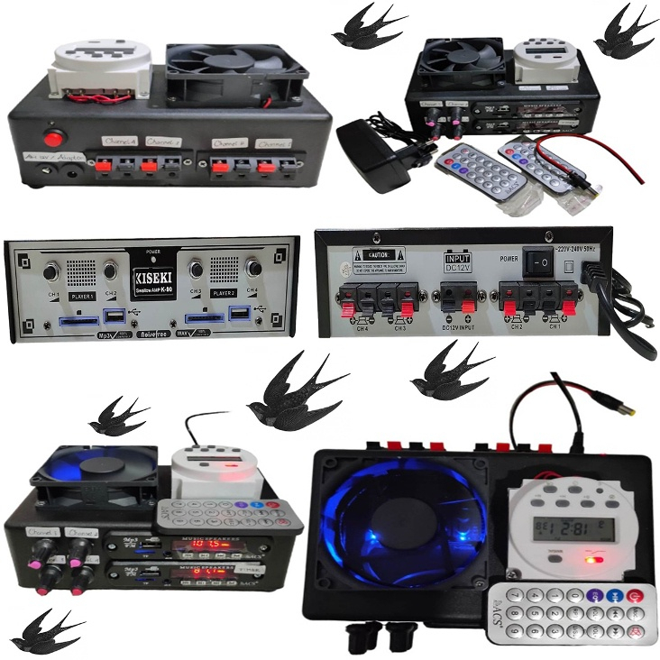 amplifier walet / ampli suara burung walet otomatis original panggil, tarik, inap suara burung walet