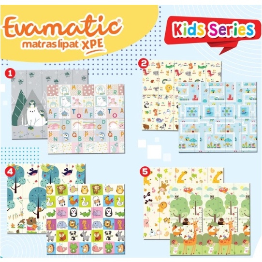 EVAMATIC MATRAS LIPAT Playmat Lipat Matras Bayi 180x200 Tikar Lipat Anak Bayi EV-ML