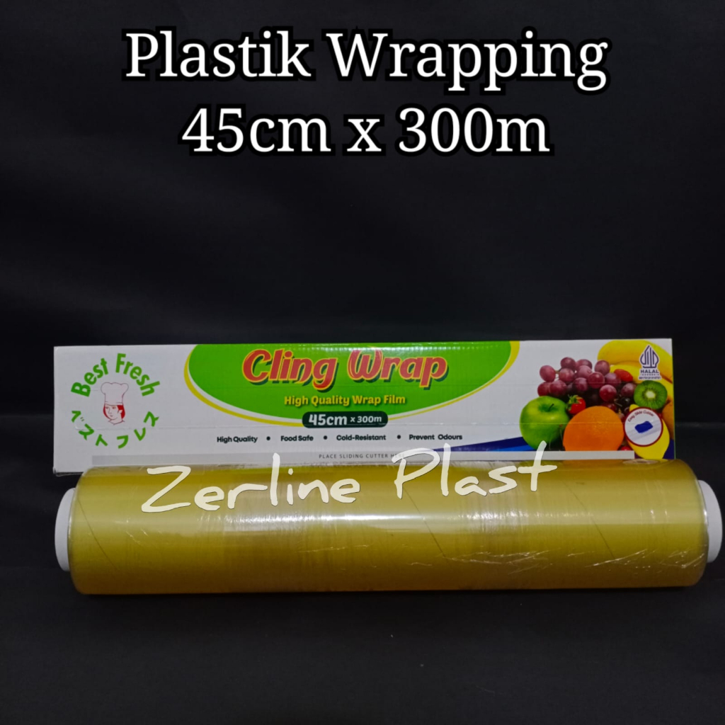 Plastik Wrapping Film BEST FRESH 45cm x 300m - Food Wrapping