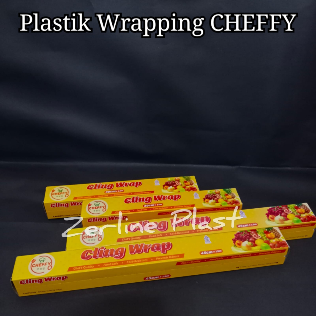 Cling Wrap CHEFFY 30cm x 15meter - Food Plastik Wrapping