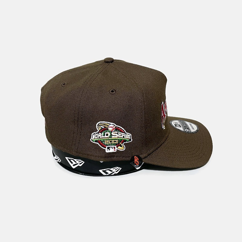 TOPI NEW ERA ORIGINAL A FRAME WS 2001 ARIZONA DIAMONDBACKS WALNUT