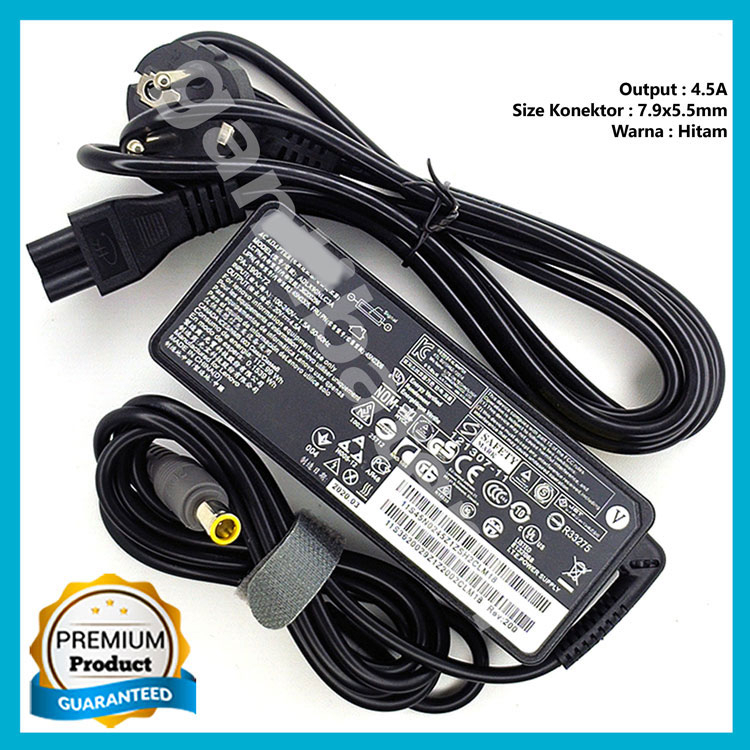 Charger Adaptor Laptop Le 20V 4.5A 90W