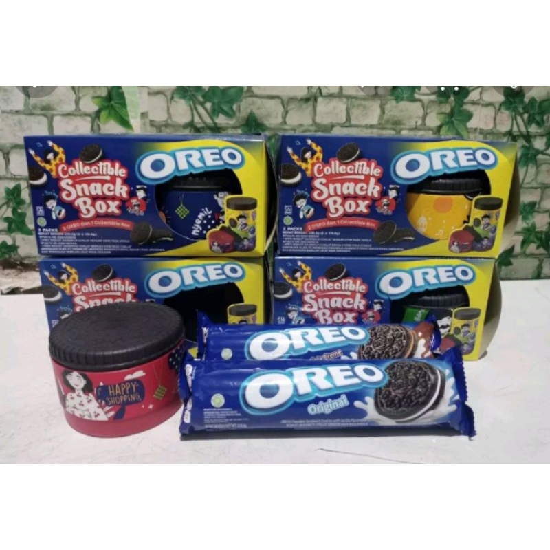 paket oreo berhadiah gelas