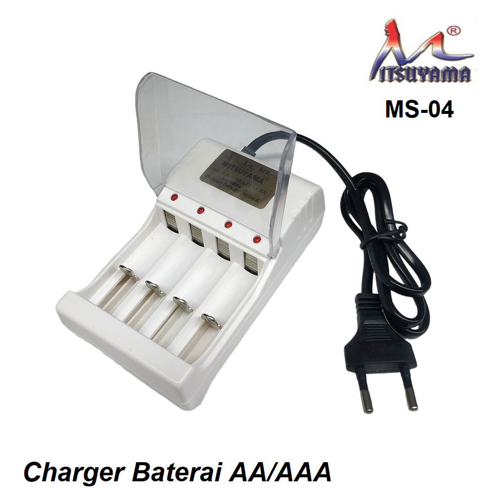 Mitsuyama Charger Baterai AA / AAA MS-04