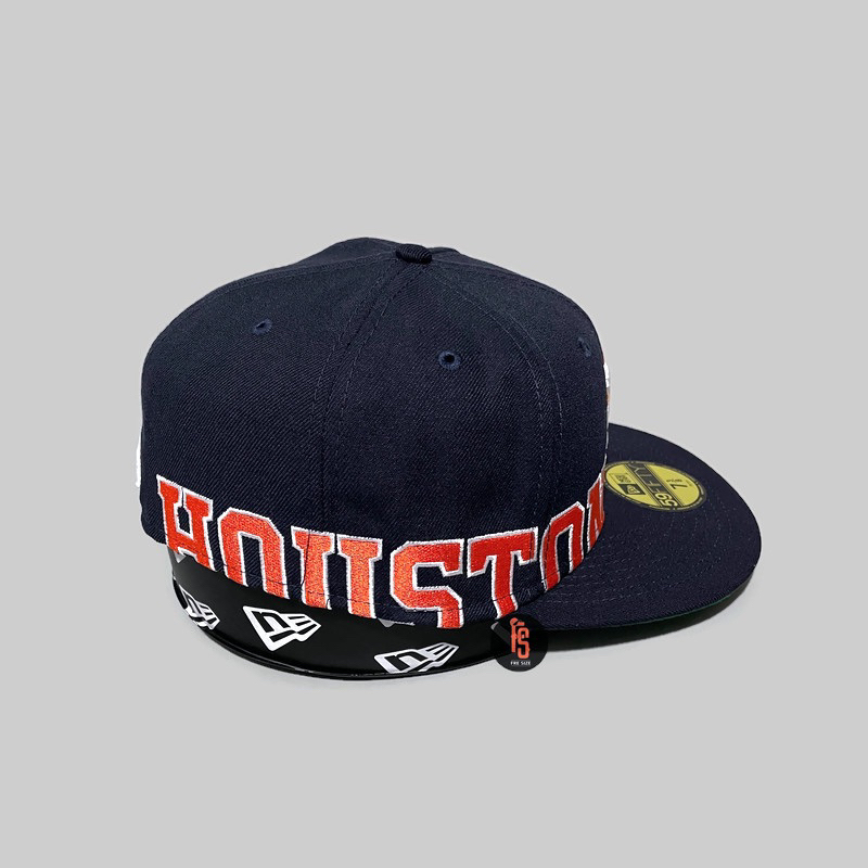 TOPI NEW ERA ORIGINAL 5950 SIDE SPLIT HOUSTON ASTROS NAVY