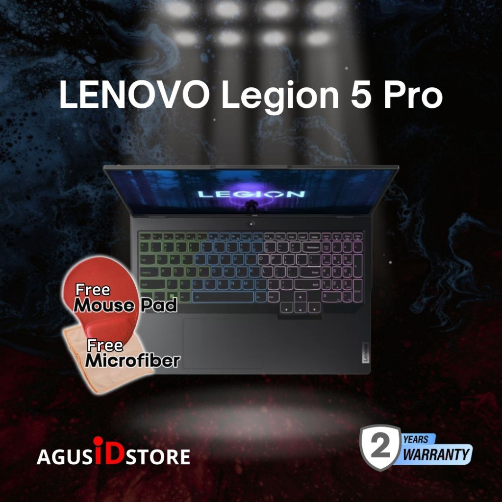 LAPTOP GAMING LENOVO LEGION 5i PRO i7 16IAH7H RHID / CORE i7-12700H RTX3070Ti / RAM 16GB SSD 1TB / 16 INCH WQXGA IPS / WINDOWS 11 OHS - CICILAN 0%