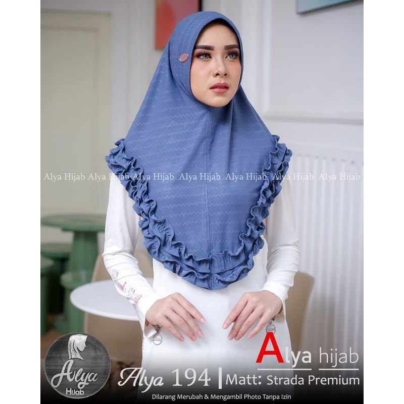 Jilbab Bergo Instan Simple Alya 194 Ori Alya Hijab