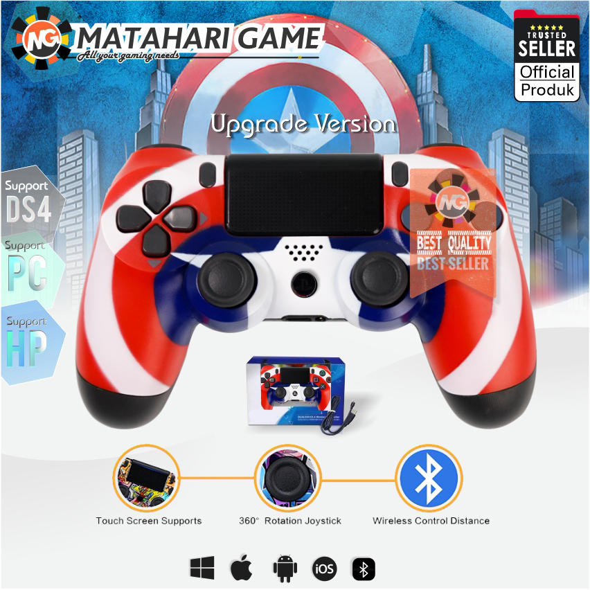 【MG】Stik PS Stick DS4 Wireless Dual-shock Pattern Pro PS / PC