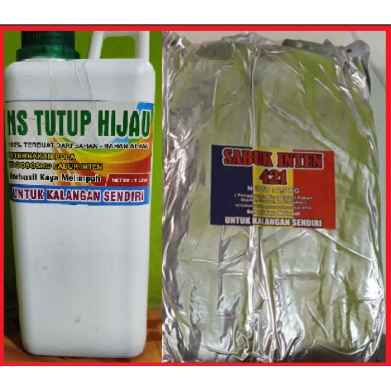 Khusus Petelur: Serbuk Sabuk Inten 421 dan Nogo Sosro Tutup Hijau