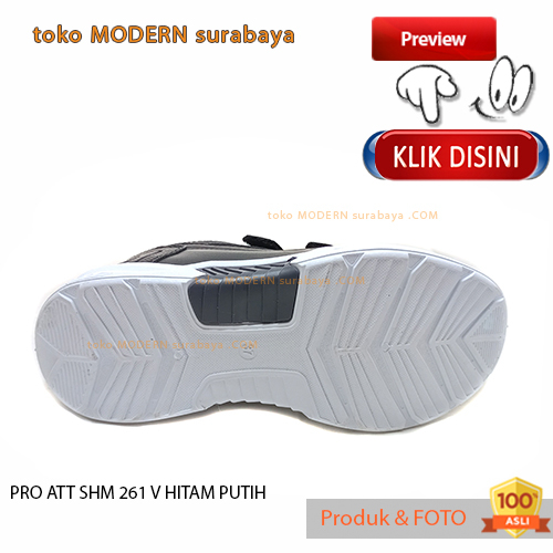 Sepatu anak sepatu sekolah sneakers velcro PRO ATT SHM 261 V