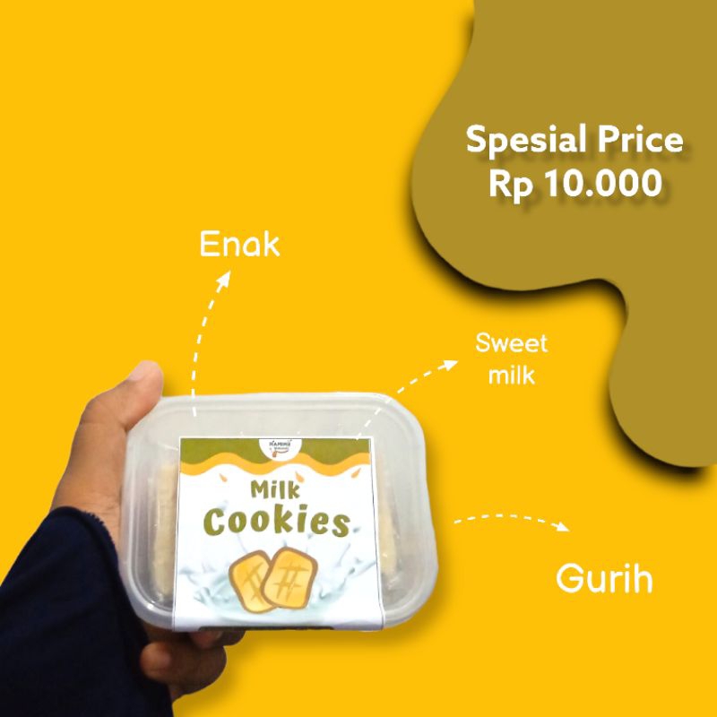 

MILK COOKIES ATAU KUE SUSU JADUL BY NAMIMO WAKATOBI