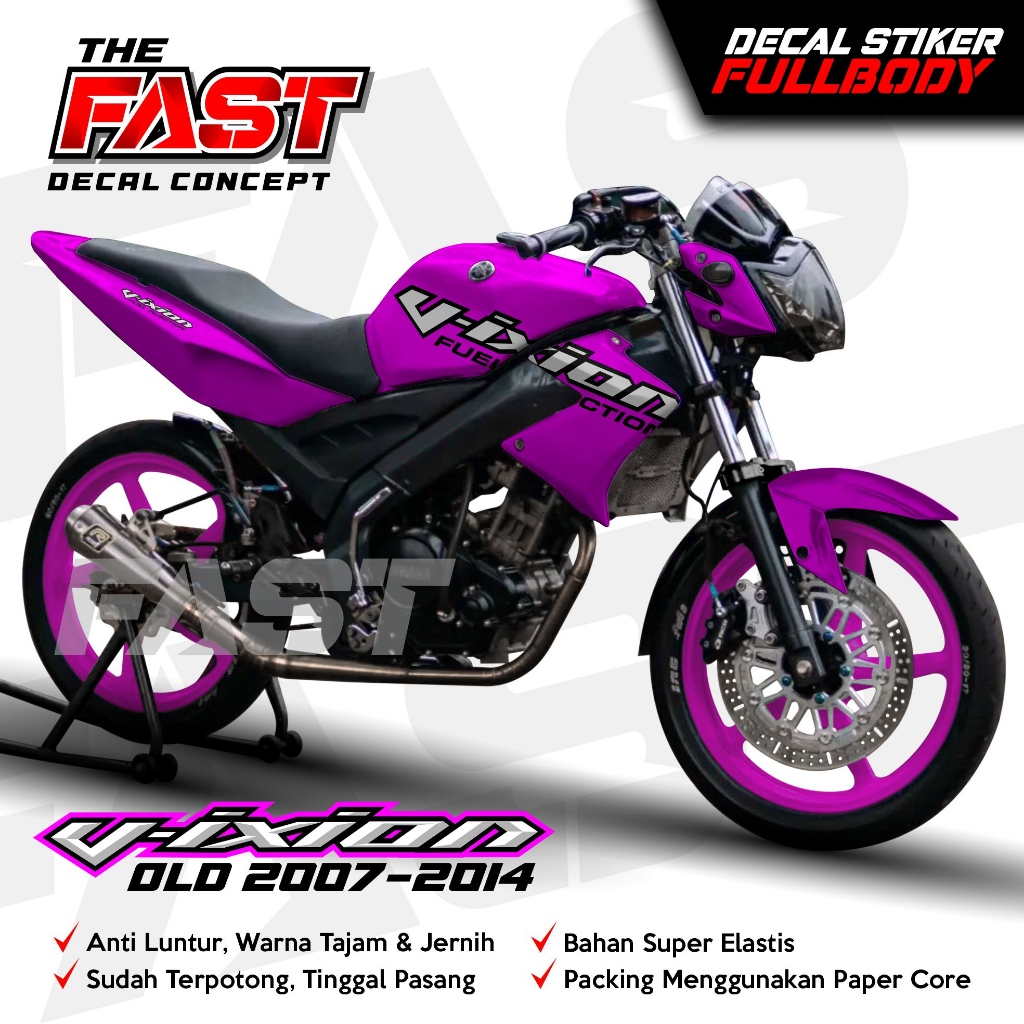 decal stiker vixion old bisa custom motif terbaru