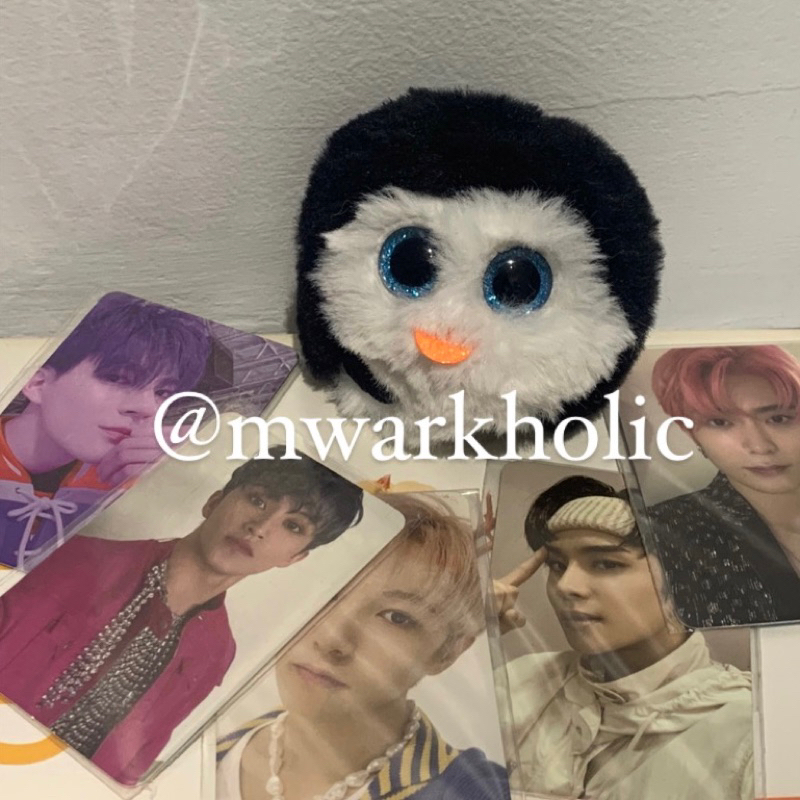 photocard nct [jaehyun past, jungwoo future, renjun departure, jeno arrival]