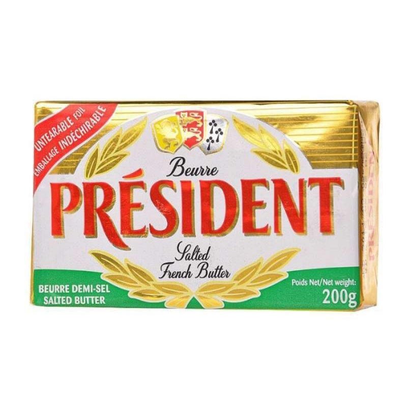 

president butter salted 200gr