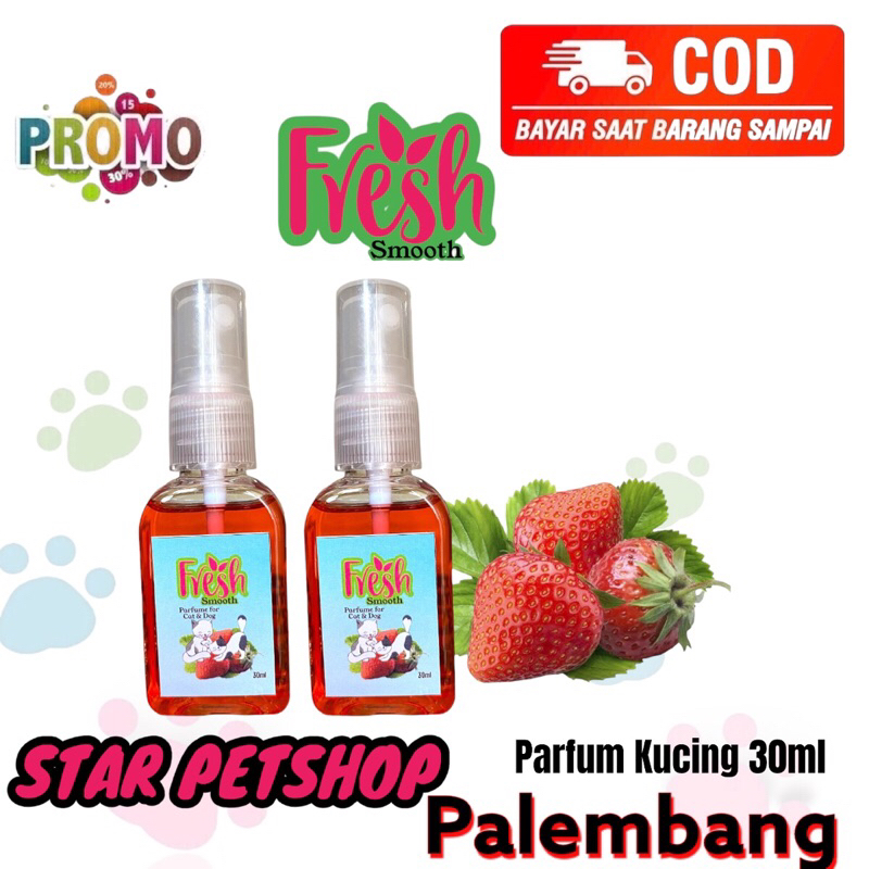 Parfum kucing 30ml All varian Aroma Free Packing Bubble