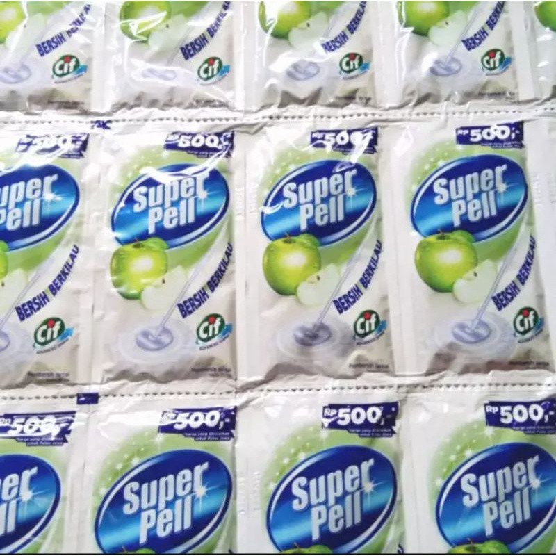 super pell sachet 25ml isi 12pcs