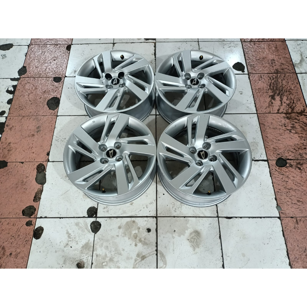 velg second oem rocky ring 16x6,5 pcd 4x100 u/agya , calya ,sigra