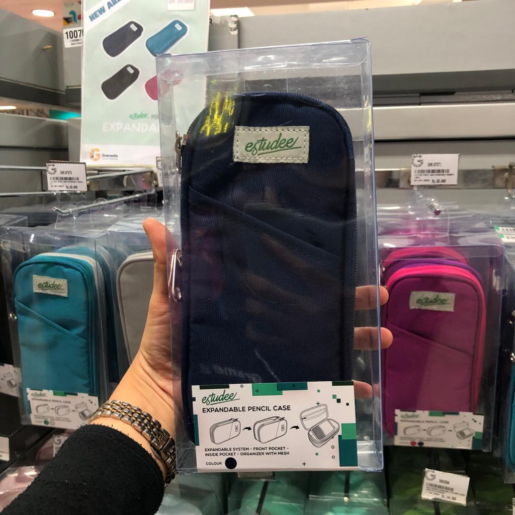 

Gramedia - Estudee - Tempat Pensil Expandable Warna Navy