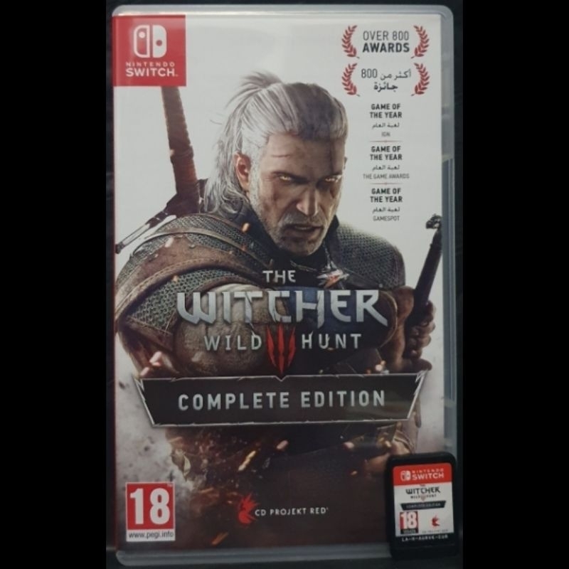 The Witcher 3 Complete Edition Kaset Nintendo Switch