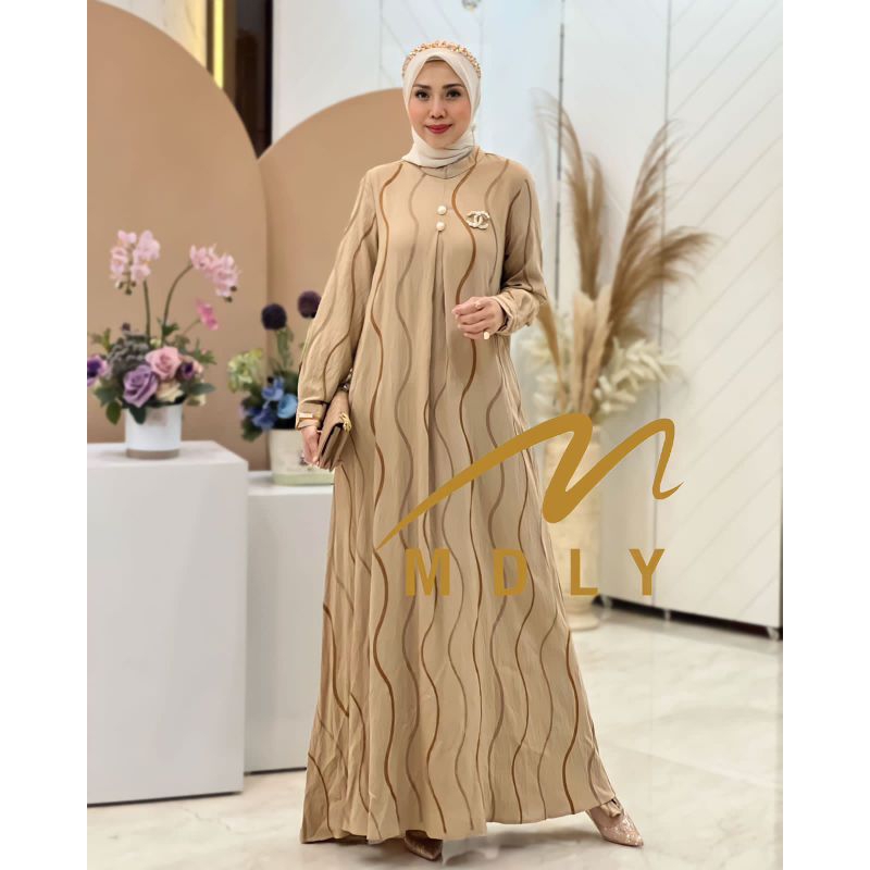 Gamis Dress Wanita Rasha Dress by Mdly