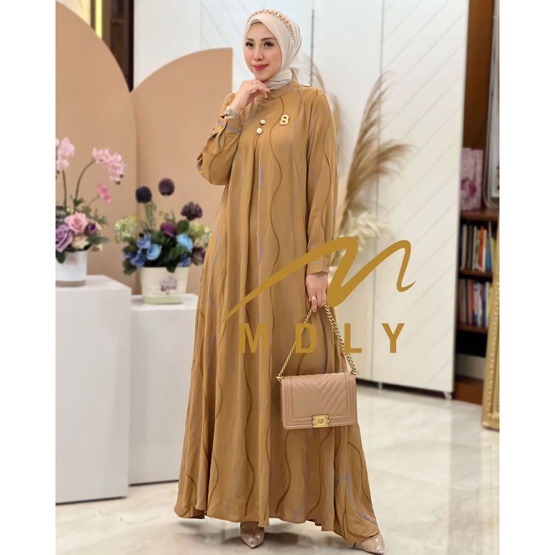 Gamis Dress Wanita Rasha Dress by Mdly