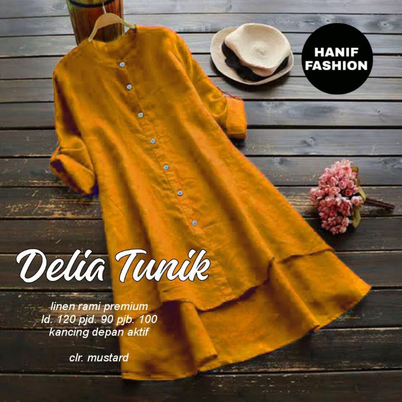 DELIA LONG TUNIK TERBARU