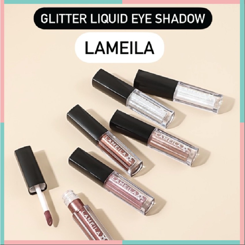 (TERMURAH)LAMEILA Liquid Glitter Eyeshadow