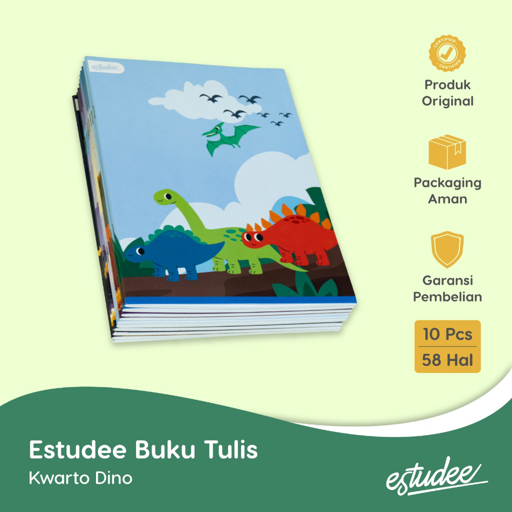 

Estudee I BUKU TULIS Kwarto 58 Dino Isi 10