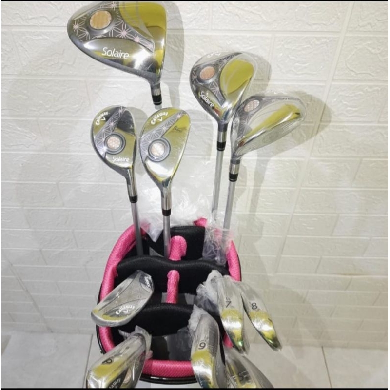 Fullset Stick Golf Callaway Solaire Ladies Include Bag