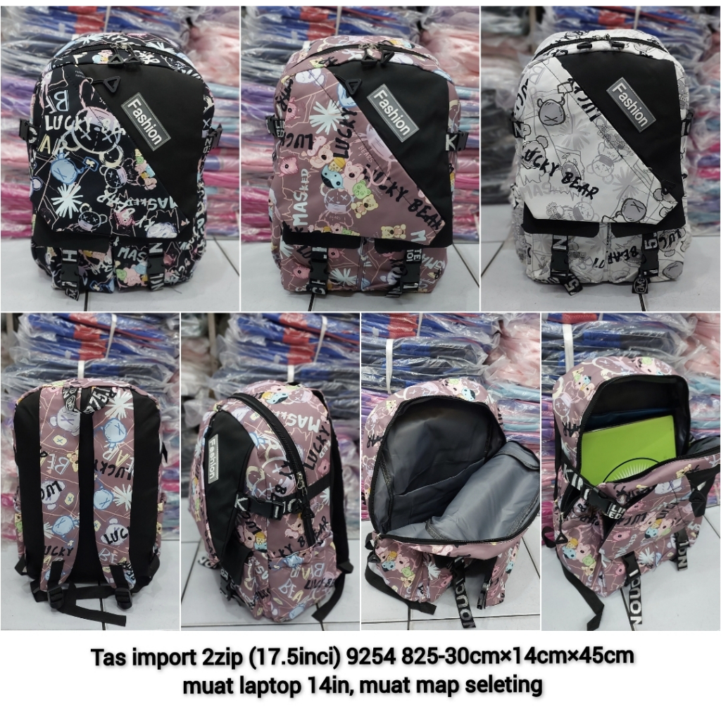 Backpack sd smp sma anak perempuan