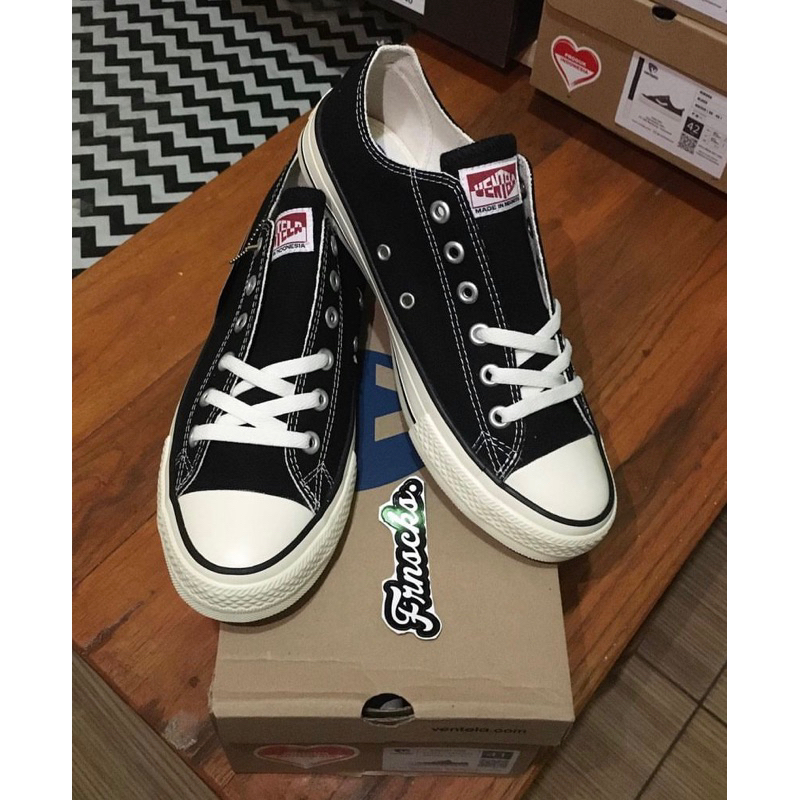 VENTELA ETHNIC LOW BLACK NATURAL
