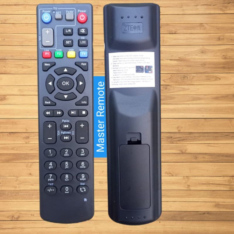 Remote Remot Receiver Indi home STB ANDROID TV BOX ZTE ZXV10 B860H USEE TV