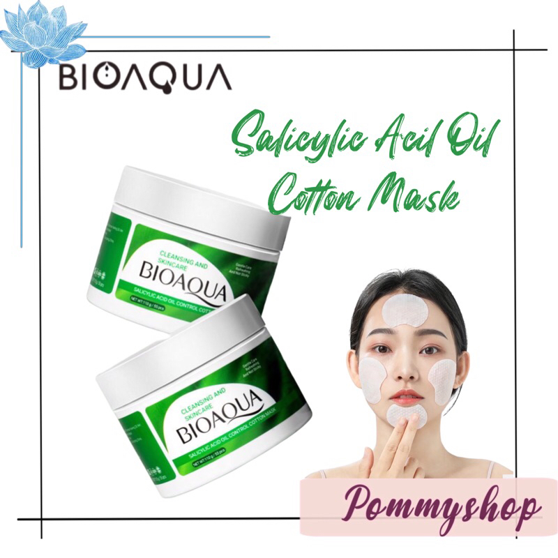 Bioaqua Salicylic Acid Oil Control Cotton Mask 110g/55pcs