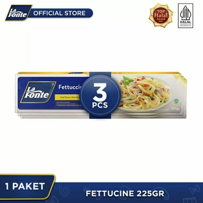 

LA FONTE FETTUCINE 225 GRAM - 3 PCS