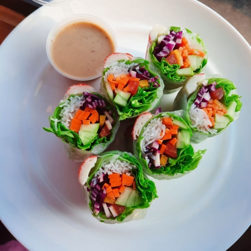 

Spring Roll Salad Sayur 10 box