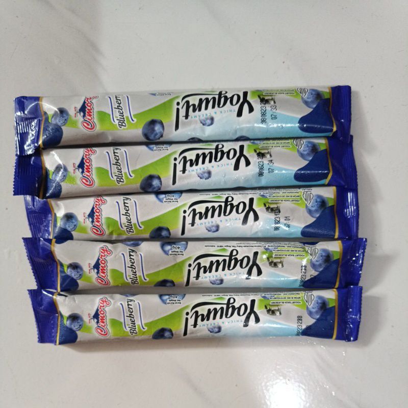 Cimory yogurt stick 40gr Blueberry 1 karton isi 100pcs