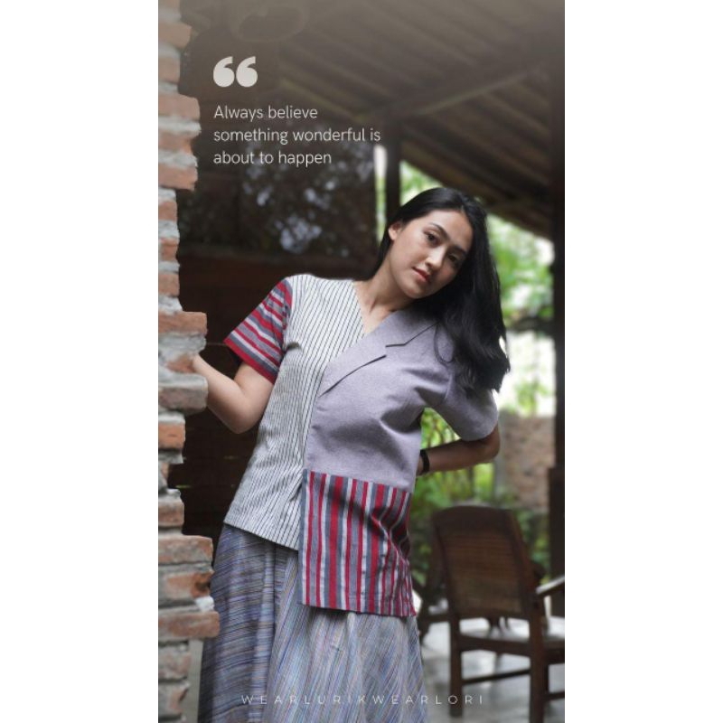 BAJU LURIK MODERN-KEIKO TOP