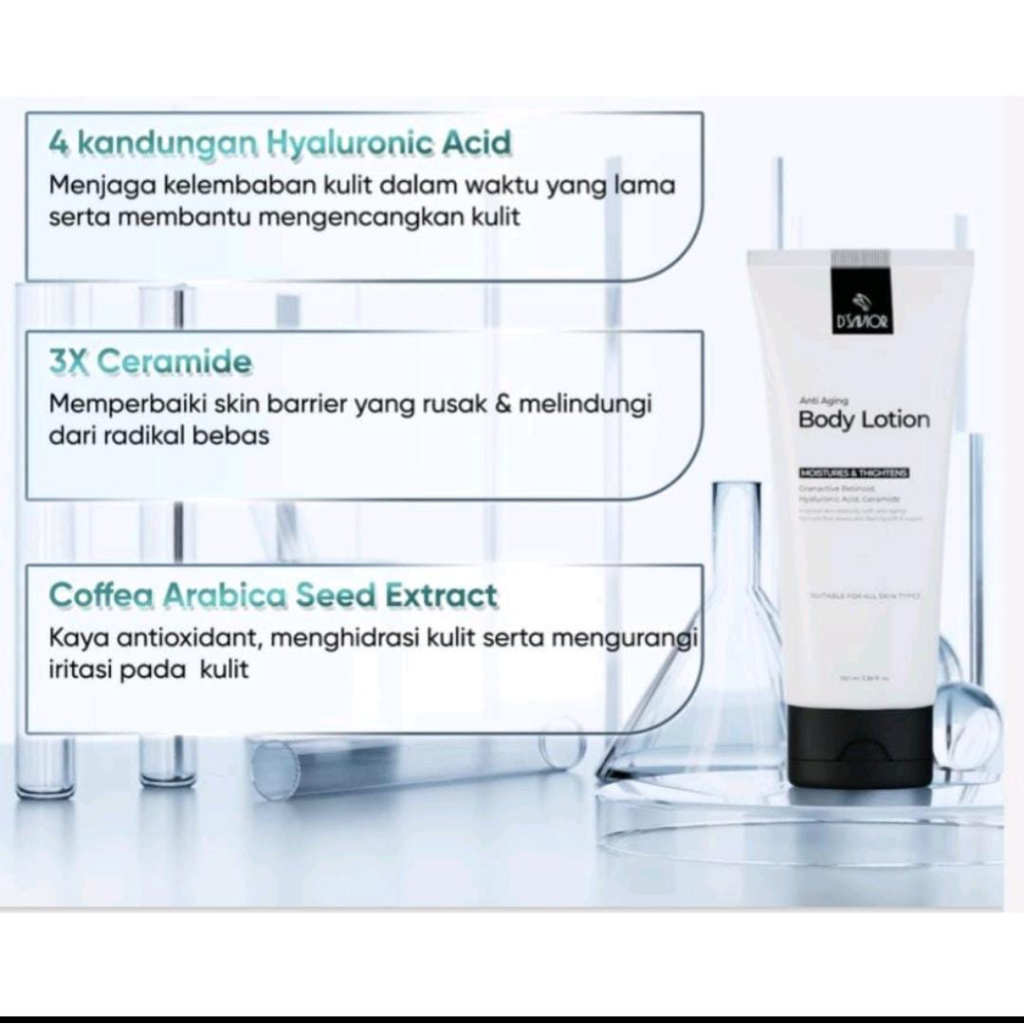NEWW!! BODY LOTION D'SAVIOR ISI 100ML
