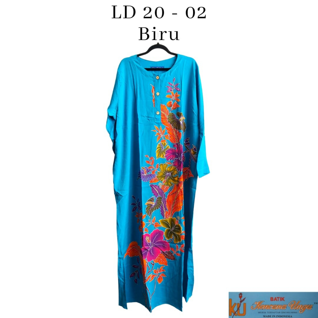 SALE RAMADHAN Batik Kencana Ungu KUB Label Biru