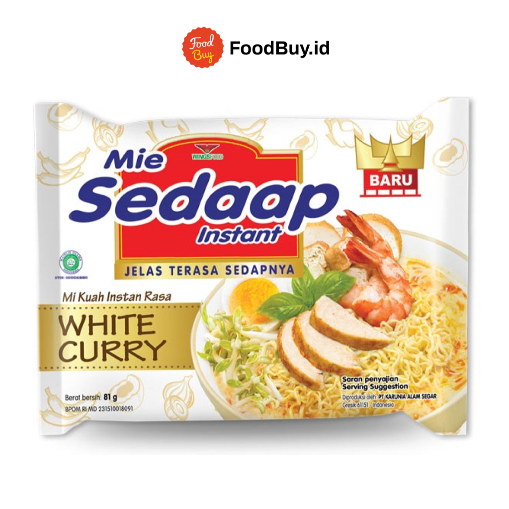 

Mie Sedaap Kuah Rasa White Curry 81 gr