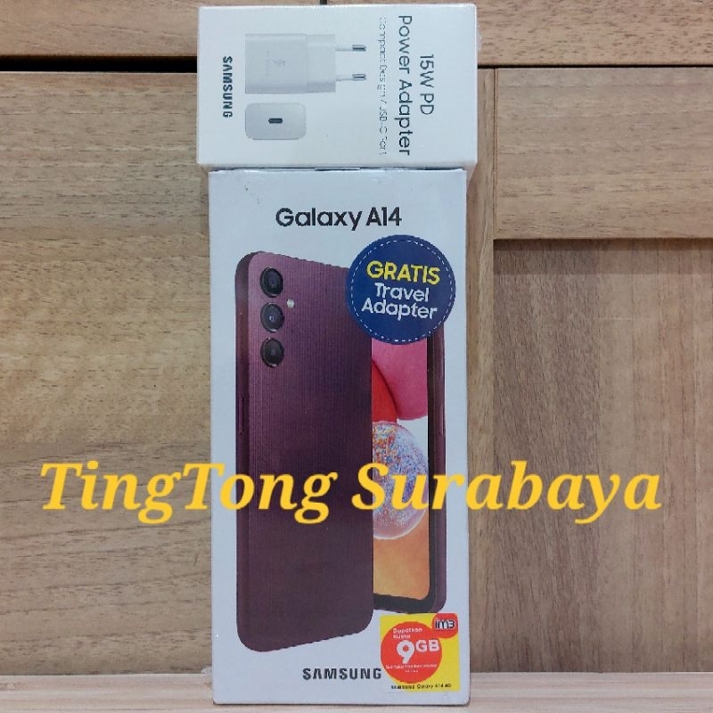 samsung galaxy a14 4/128 6/128 4g garansi resmi