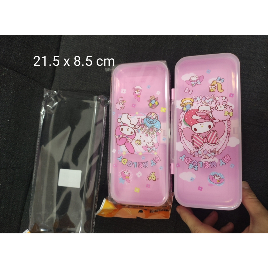 

tempat pensil my melody plastik 2 susun kode 1222 satuan 21.5 x 8.5 cm
