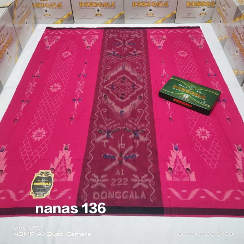 (ORIGINAL) SARUNG DONGGALA NANAS ORIGINAL DI JAMIN TERMURAH